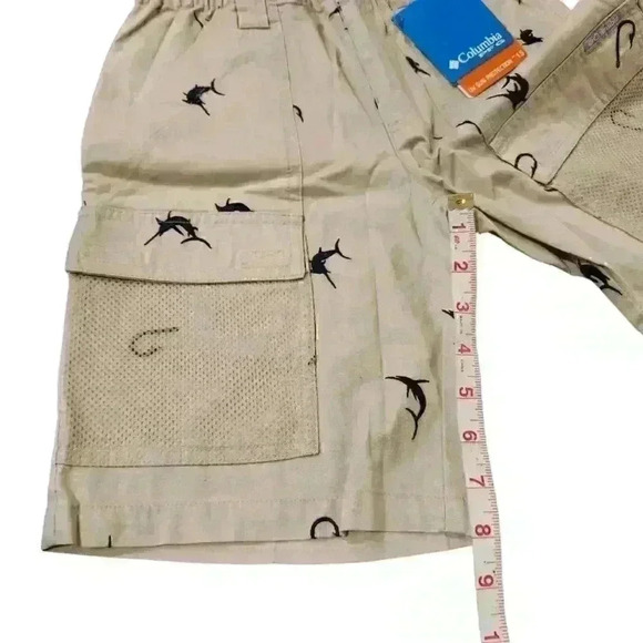 NEW NWT Columbia Kids Half Moon™ Embroidered Short, Little/Big Kids, Sz S/P $50 - Picture 3 of 8